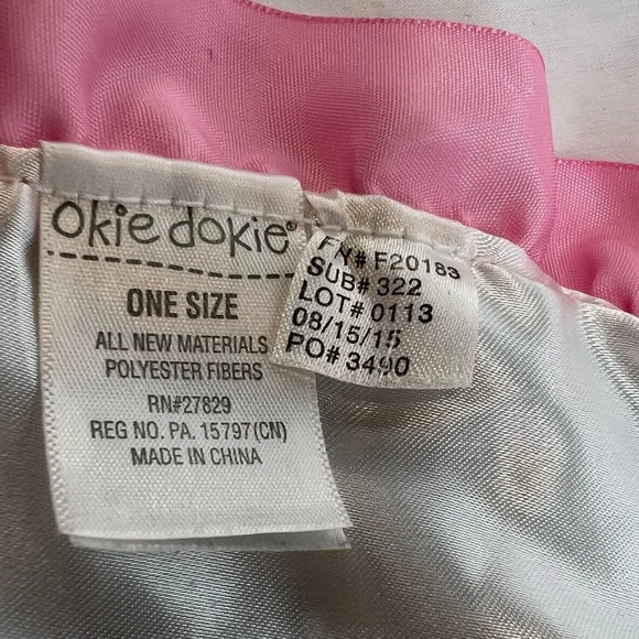 Okie Dokie Kitty Cat Baby Lovey Security Blanket Leopard Pink Satin Rattles. - Picture 2 of 10